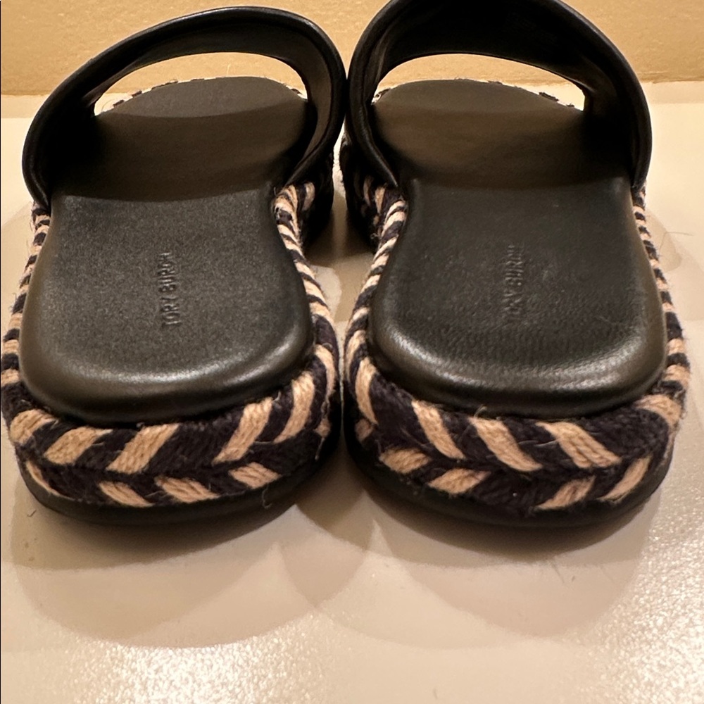 New Tory Burch Leather Black Women's Sandals.
Size 8.5. - Picture 7 of 9